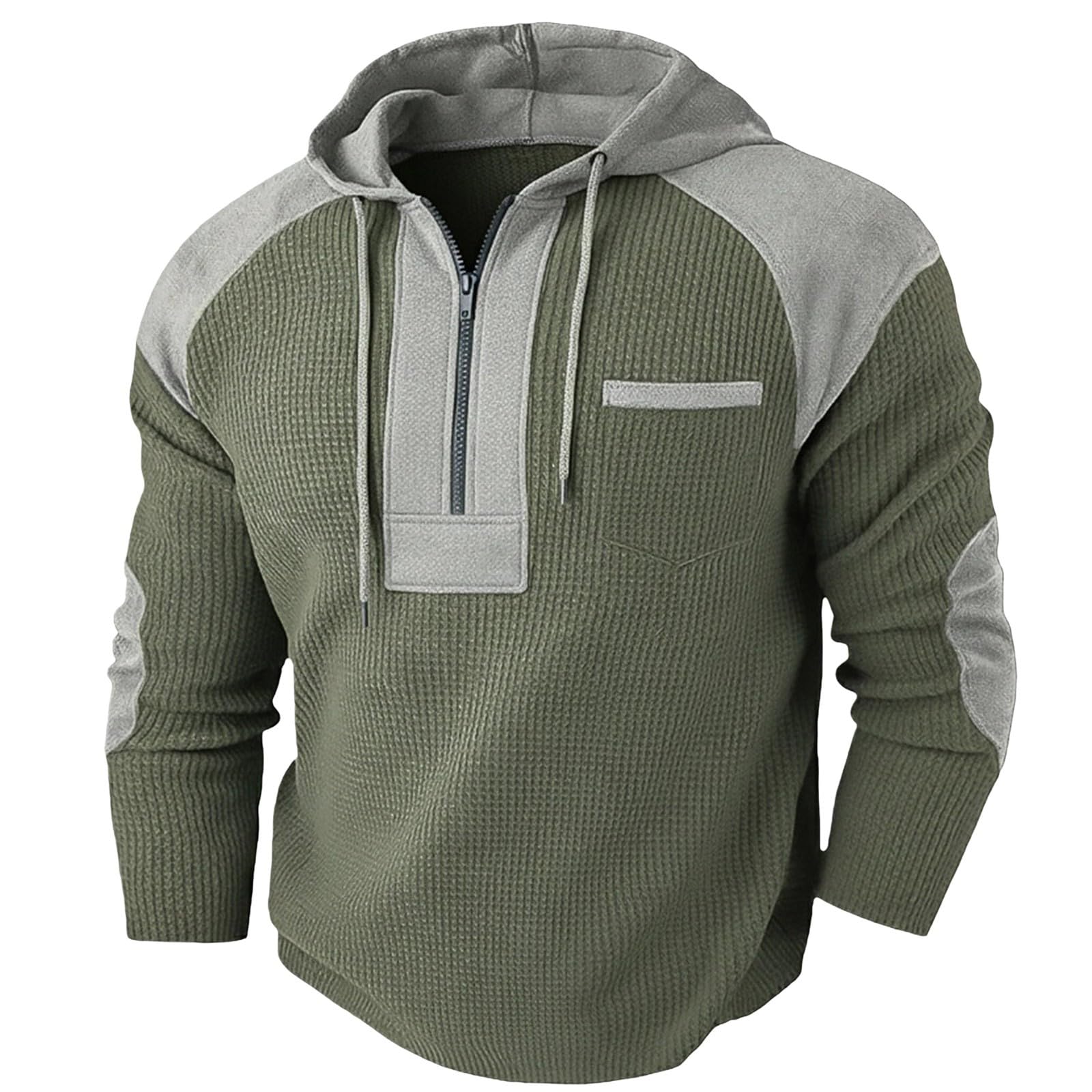 Sudadera de punto manga larga para hombre corte muscle fit XXL 6