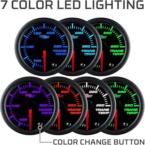Miniatura 3 de GlowShift Medidor de temperatura de transmisión, 7 colores