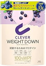 Clever Whey Protein [WPI100%] Weight Down, Blueberry Flavor, 11.1 oz (315 g), Inulin Lactic Acid Bacteria Formulated
