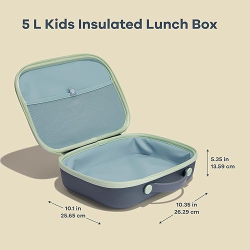 Miniatura 3 de Hydro Flask Lonchera para niños, unisex, para niñas o niños, bolsa de almuerzo aislada para la escuela en color rosa dalia