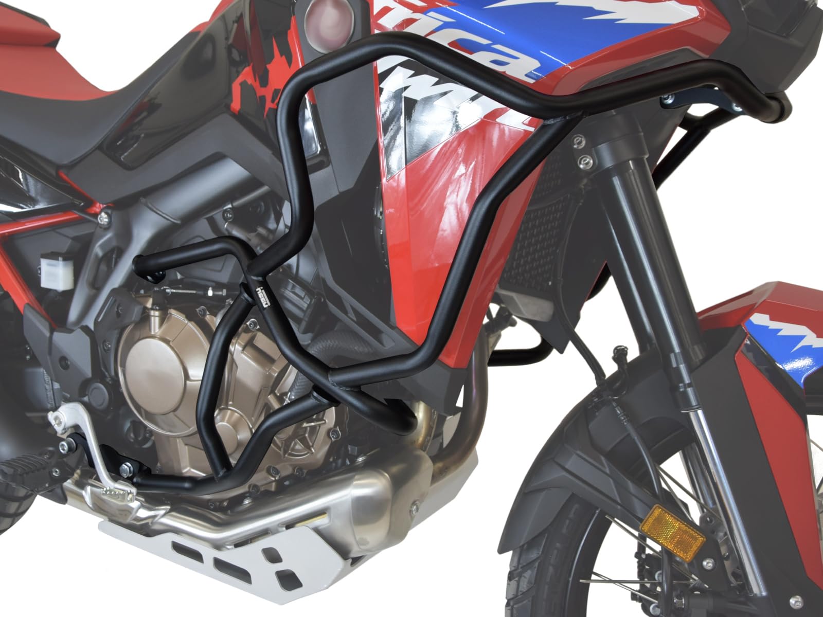Defensa protector de motor Heed CRF 1100 Africa Twin (2024 -) - superior e inferior, negro