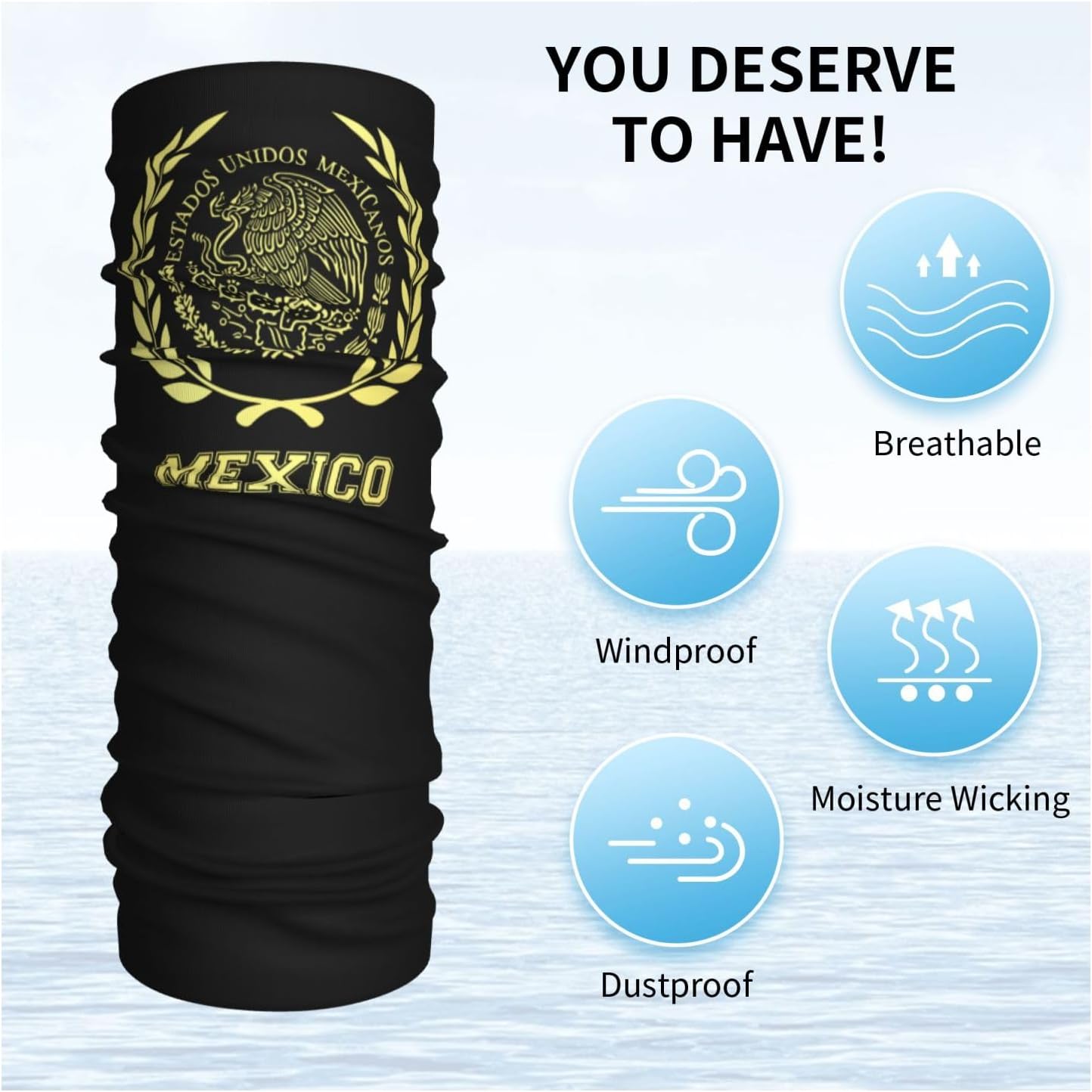 Neck Gaiter Face Mask for Men Women Uv Protection Seamless Face Shield Cycling Running Headbands Bandana - Image 3