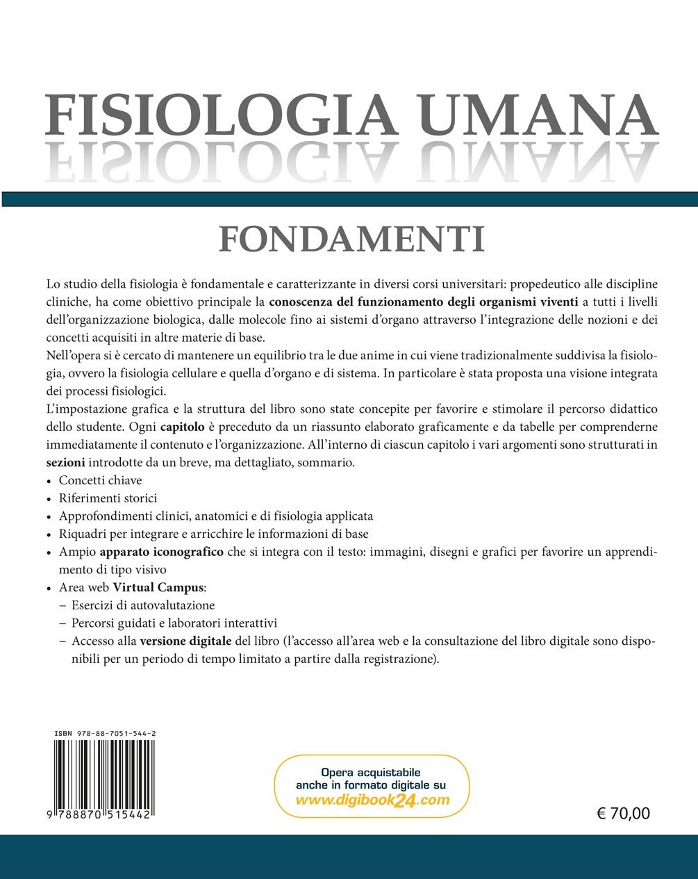 Fisiologia umana. Fondamenti. Con e-book. Con espansione online