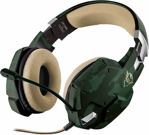 Headset Gamer PS4 / PS5 / XBOX series / SWITCH / PC / LAPTOP GXT 322C Carus Jungle Camo - Trust