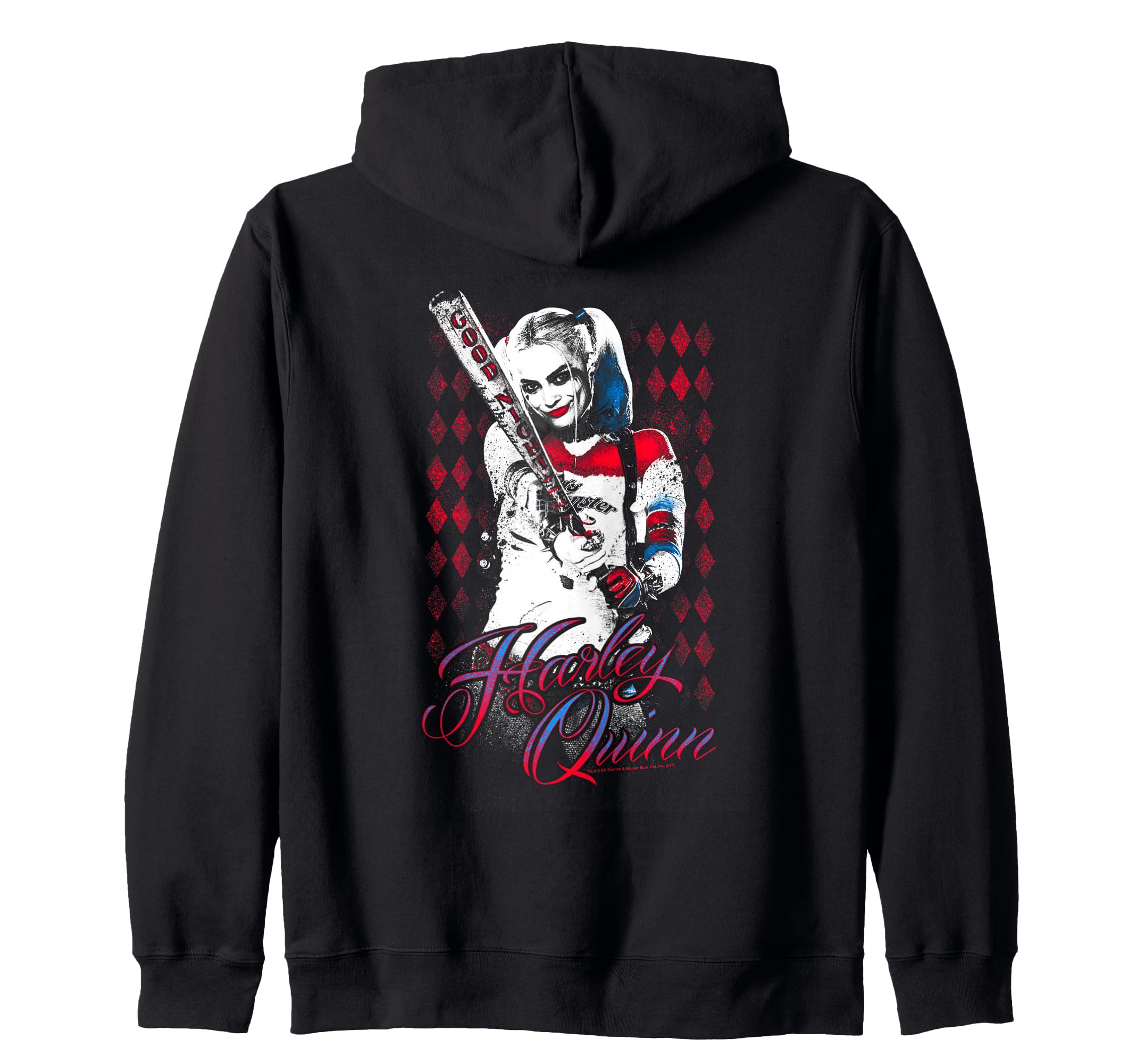 Amazon | Suicide Squad Harley Quinn バット ジップパーカー