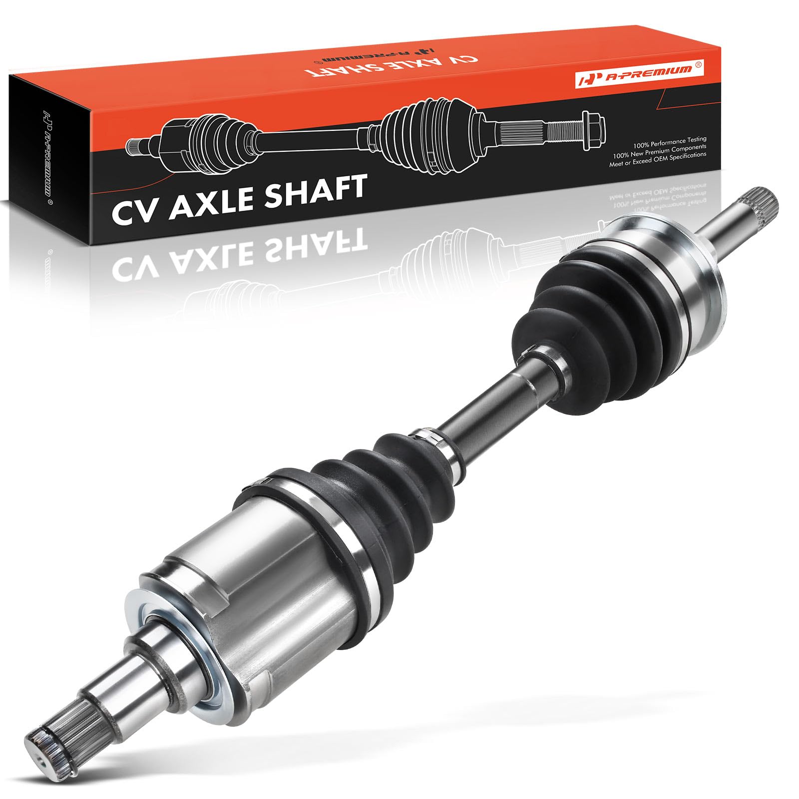 A-Premium CV Axle Shaft Assembly Compatible with Toyota Tacoma 1995 1996 1997 1998 1999 2000, DOHC, 4WD Only, Front Left or Right