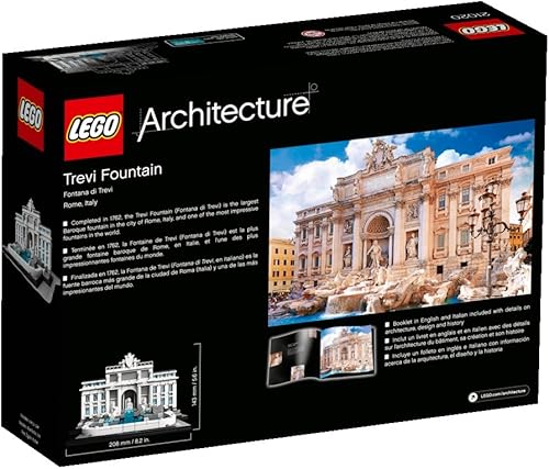 Miniatura 3 de Juego de construcción de arquitectura de la Fontana de Trevi de LEGO, 21020