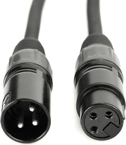 Miniatura 2 de MFL. DMX Cable de 3 pines para luces de escenario, cable accesorio DMX paquetes