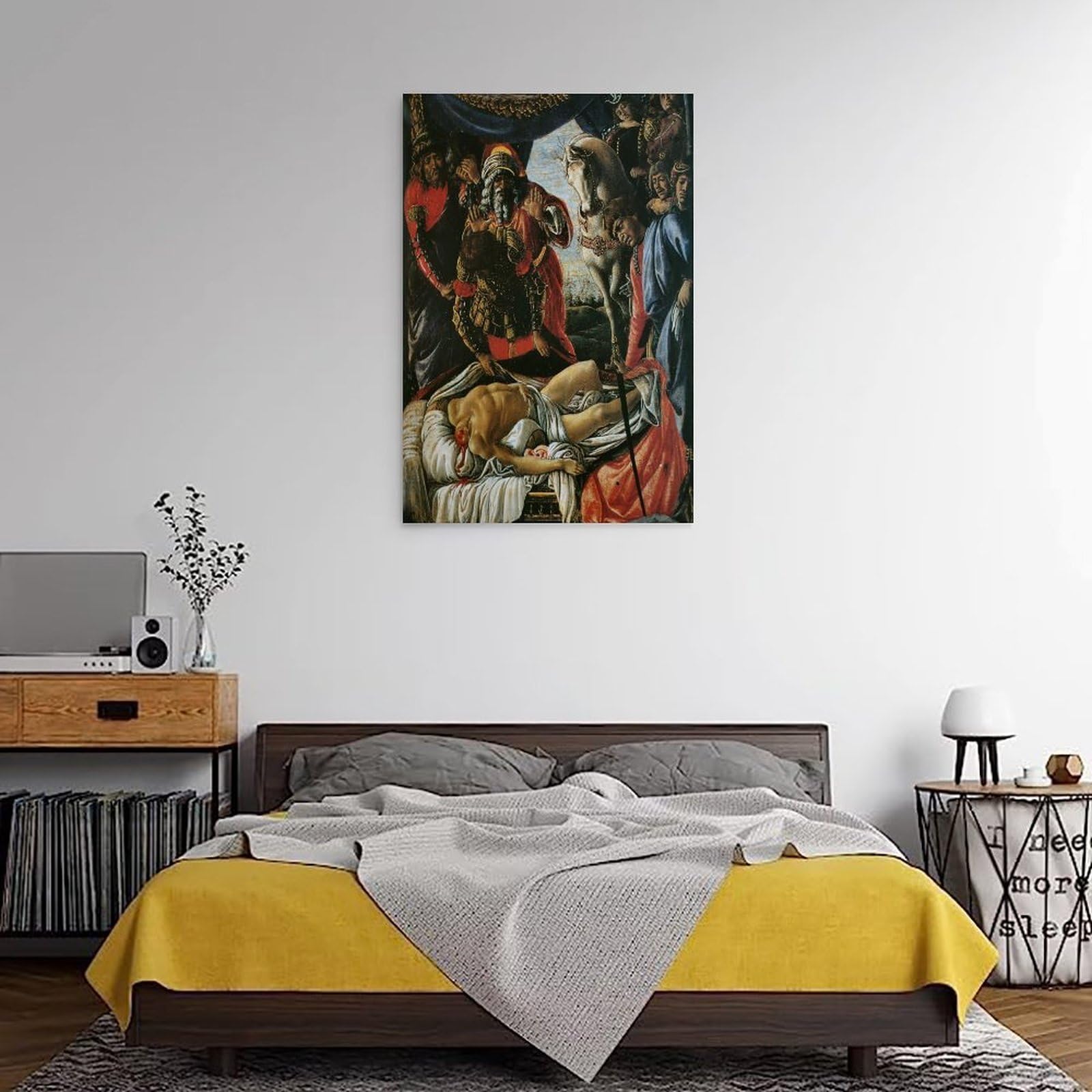 Generisch Sandro Botticelli's Oil Painting Canvas Print Poster Lienzo Póster Impresión artística 20 x 30 Pulgadas