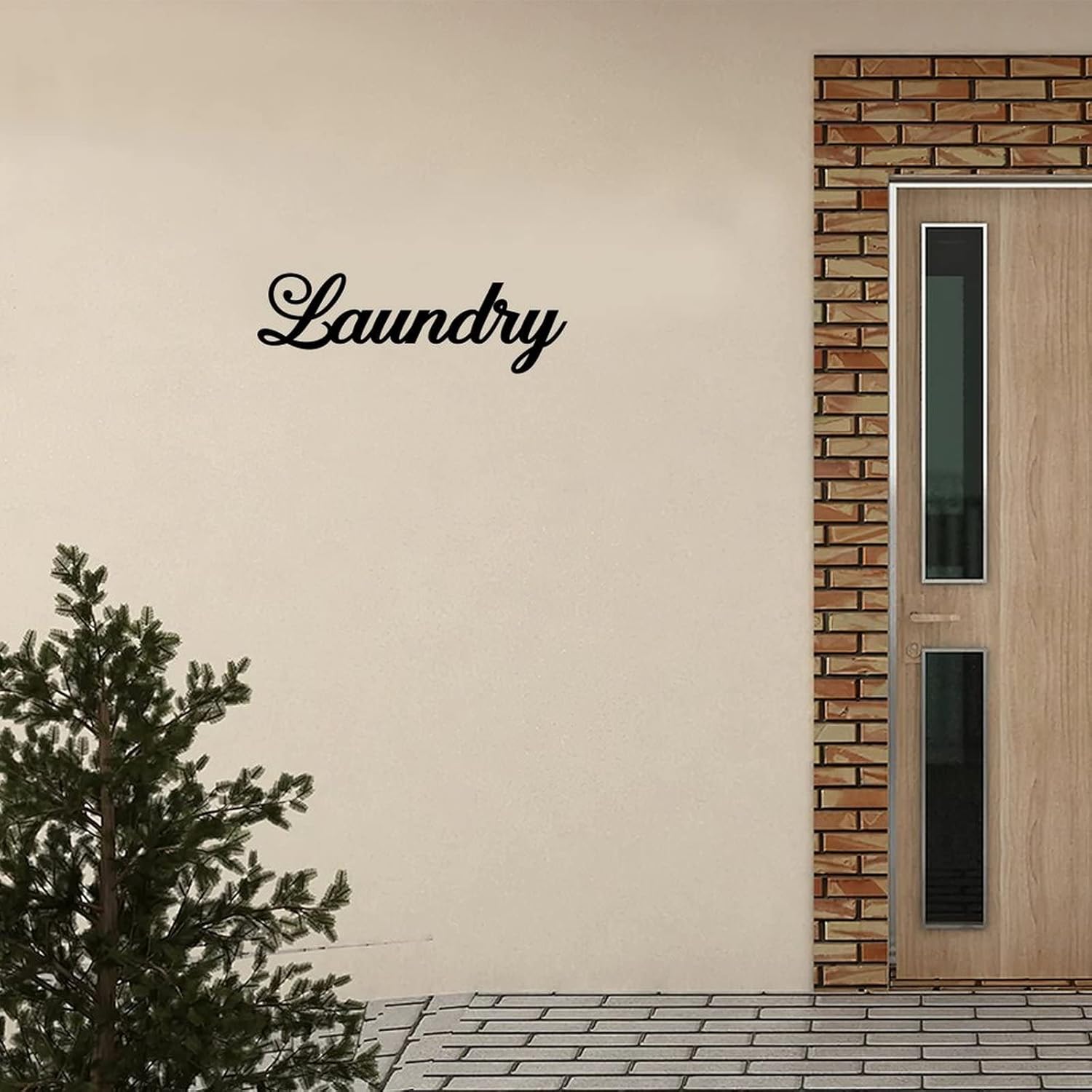 Metal Sign Laundry Room Decor Sign Word Art Sign Customized Iron Metal Wall Hanging Decor Sign Ready to Hang Retro Metal Letter Word Sign Decor for Lodge Dining Room Man Cave 18 Inch