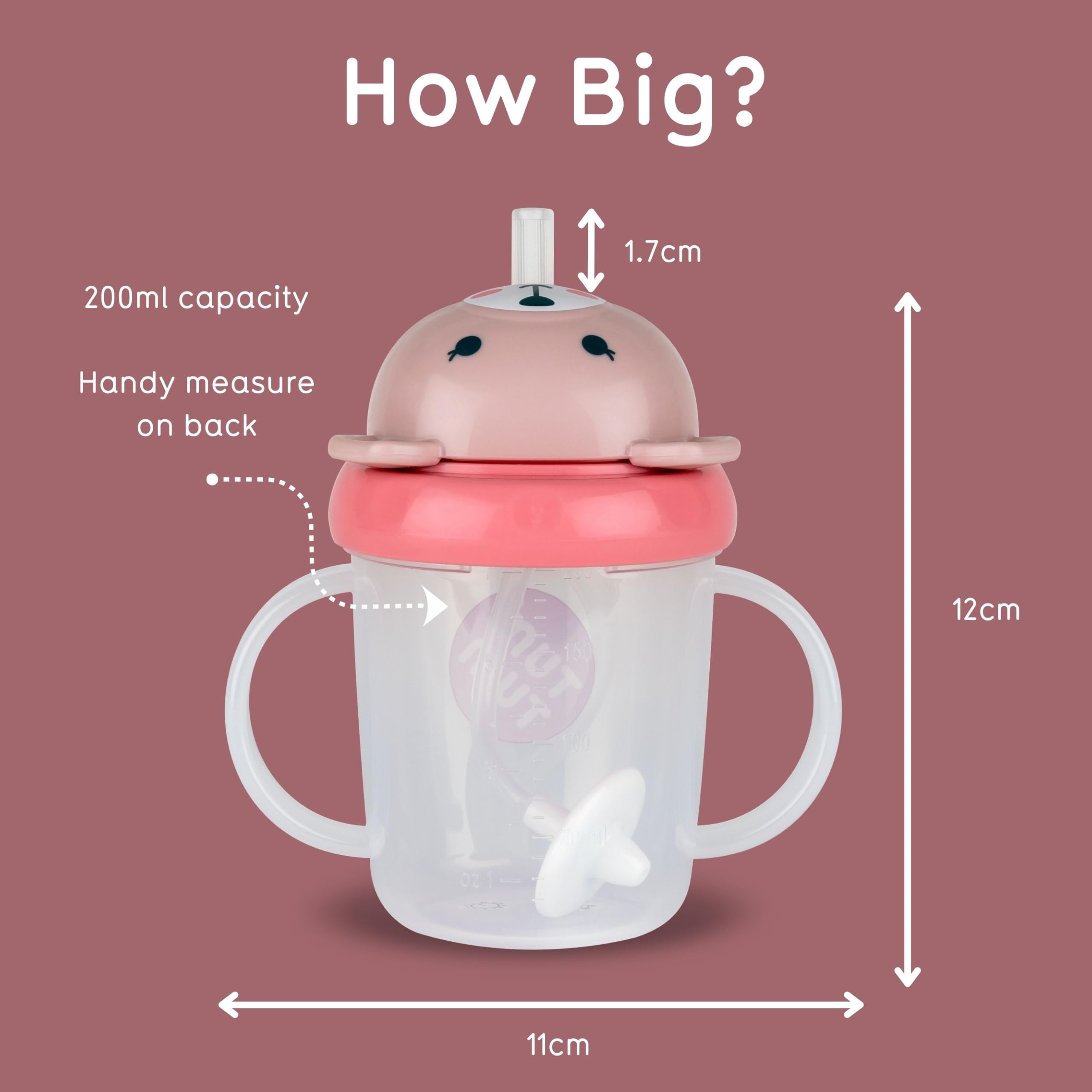 Amazon.com : TUM TUM Tippy Up Free Flow Sippy Cup (No Valve