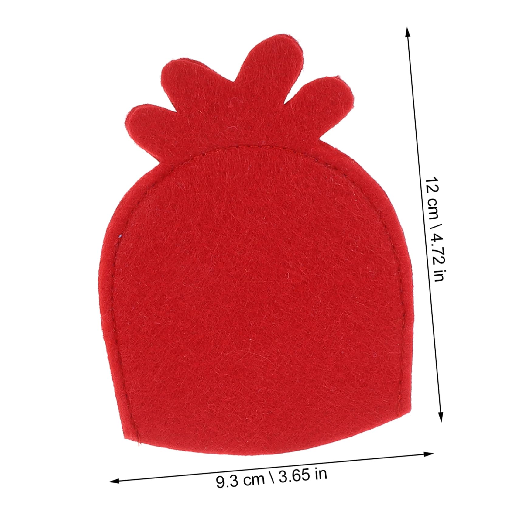 Gogogmee 8pcs Chicken Egg Set Pineapple Adorable Egg Bags Easter Egg Storage Holder Egg Holder Egg Protectors Bags Egg Protectors Holder Egg Bags Decor Egg Protectors for Easter Felt