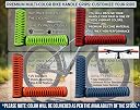 Wavva® Handle Grip 12cm Length Soft Rubber Non Toxic Anti-Slip MTB/City Standard Size Cycle Handle Grip. (Multi-Color) gallery image