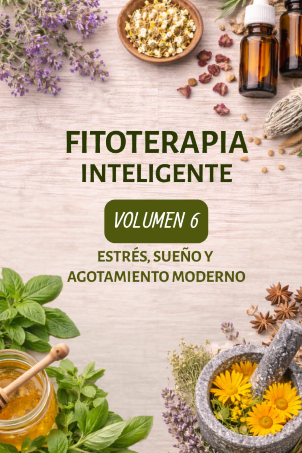 Fitoterapia Inteligente: Volumen 6 - Estrés, sueño y agotamiento moderno