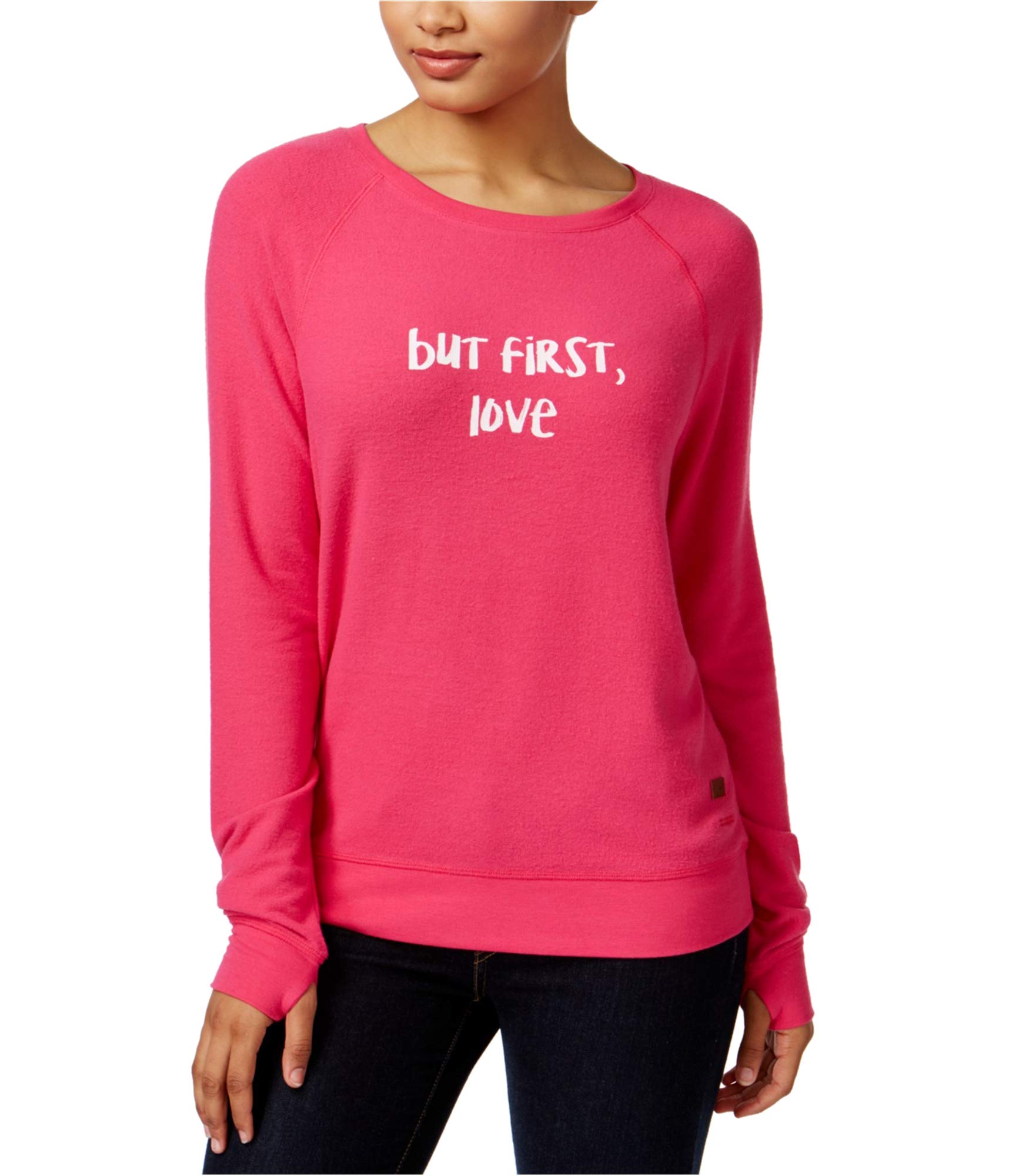 Peace Love World Graphic Sweatshirt