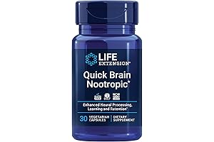 Life Extension Quick Brain Nootropic: Enhanced Cognitive Performance