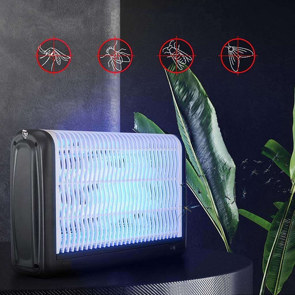 Elektrische Mückenfalle, Insektenvernichter, Fliegenfänger, Mückenlampe für den Innenbereich, für Küche, Büro, Terrasse und Geschäft, geräuschlose LED-Mückenlampe (40 W)