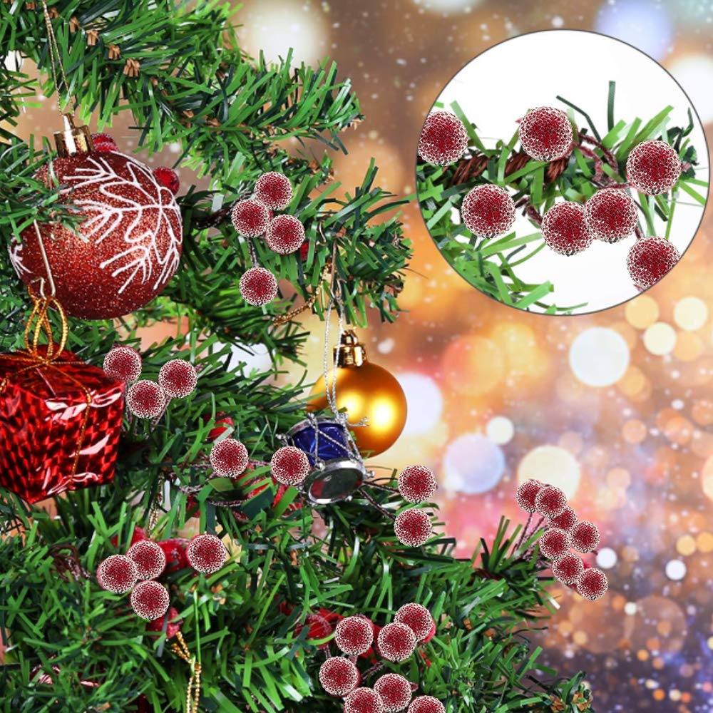 Baies De Fruits Artificielles - Solutions De Décoration De Noël Réalistes