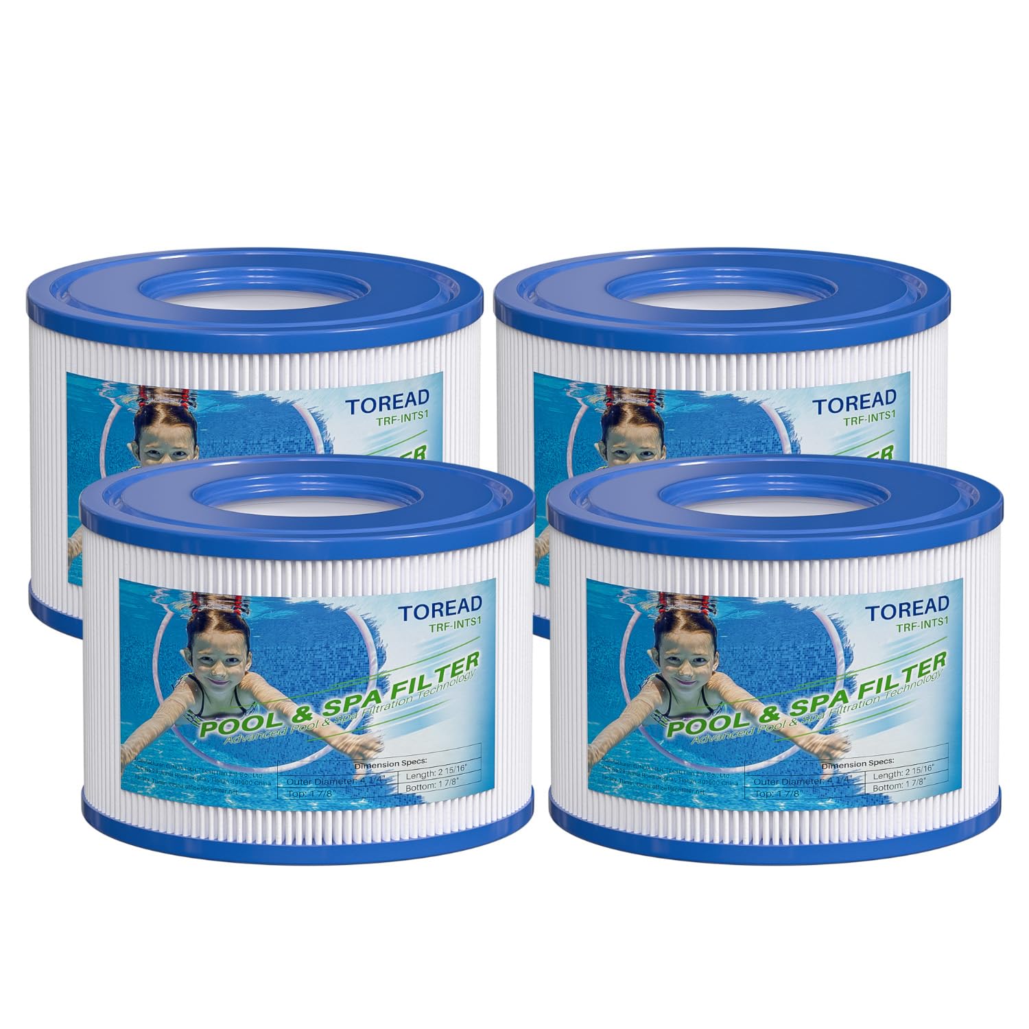 Filtros De Carbón Repuesto Para Cubo De Compost Typhoon | Pack De 4 (2x2) | All-Green | Sin Olores