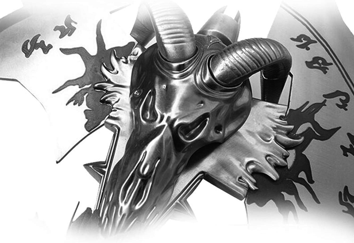 Sword Valley Shadowmourne - Legendary Two-Handed Axe - Stainless Steel Construction｜110cm/43.31" Length｜All-Metal Structure｜Hand-Polished Finish (6.5kg/14.33lbs Net Weight)