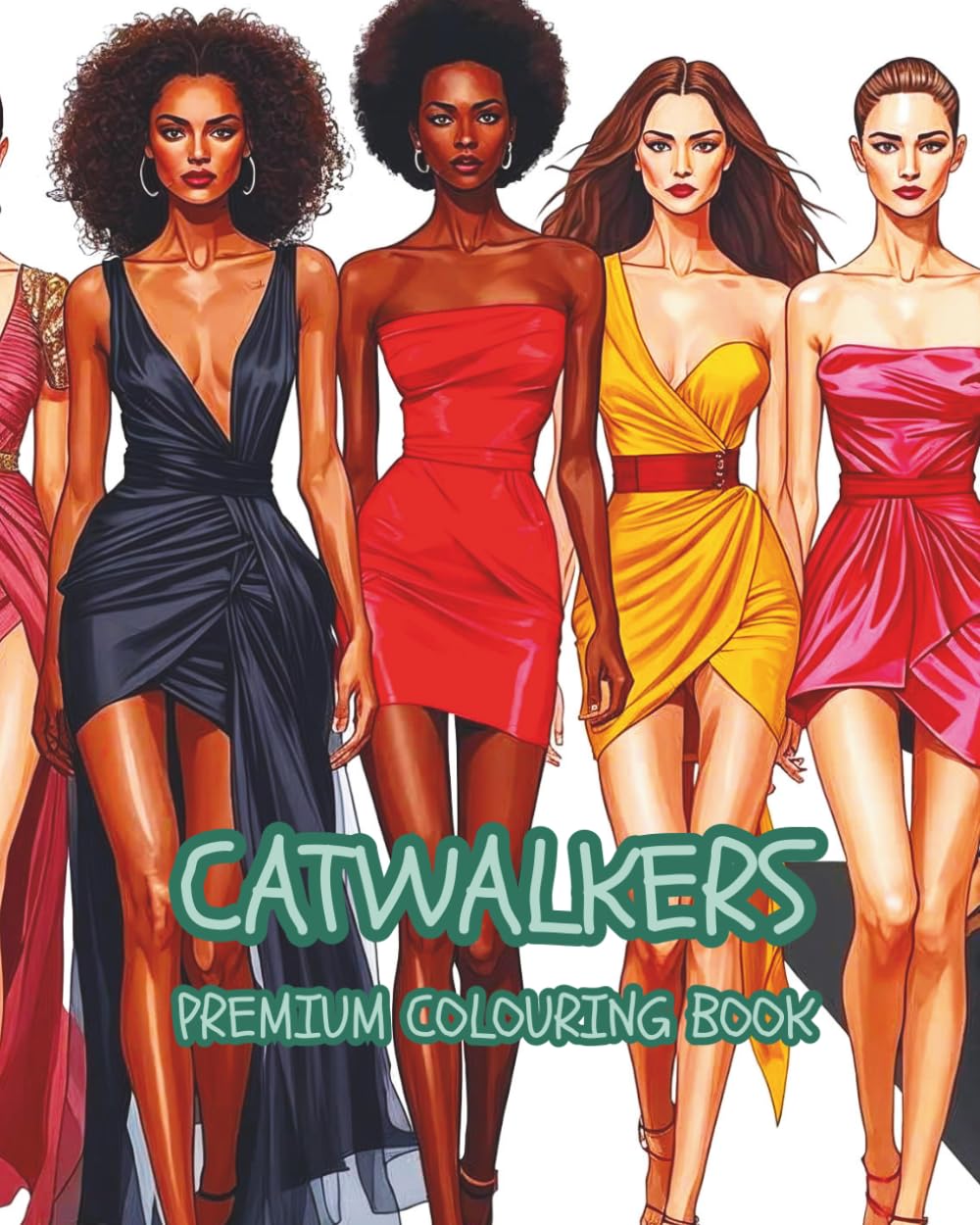 CATWALKERS: Supermodels combine confidence, rhythmic walking, and dramatic posing to embody the designer's vision (AVANT GARDE HAUTE COUTURE)