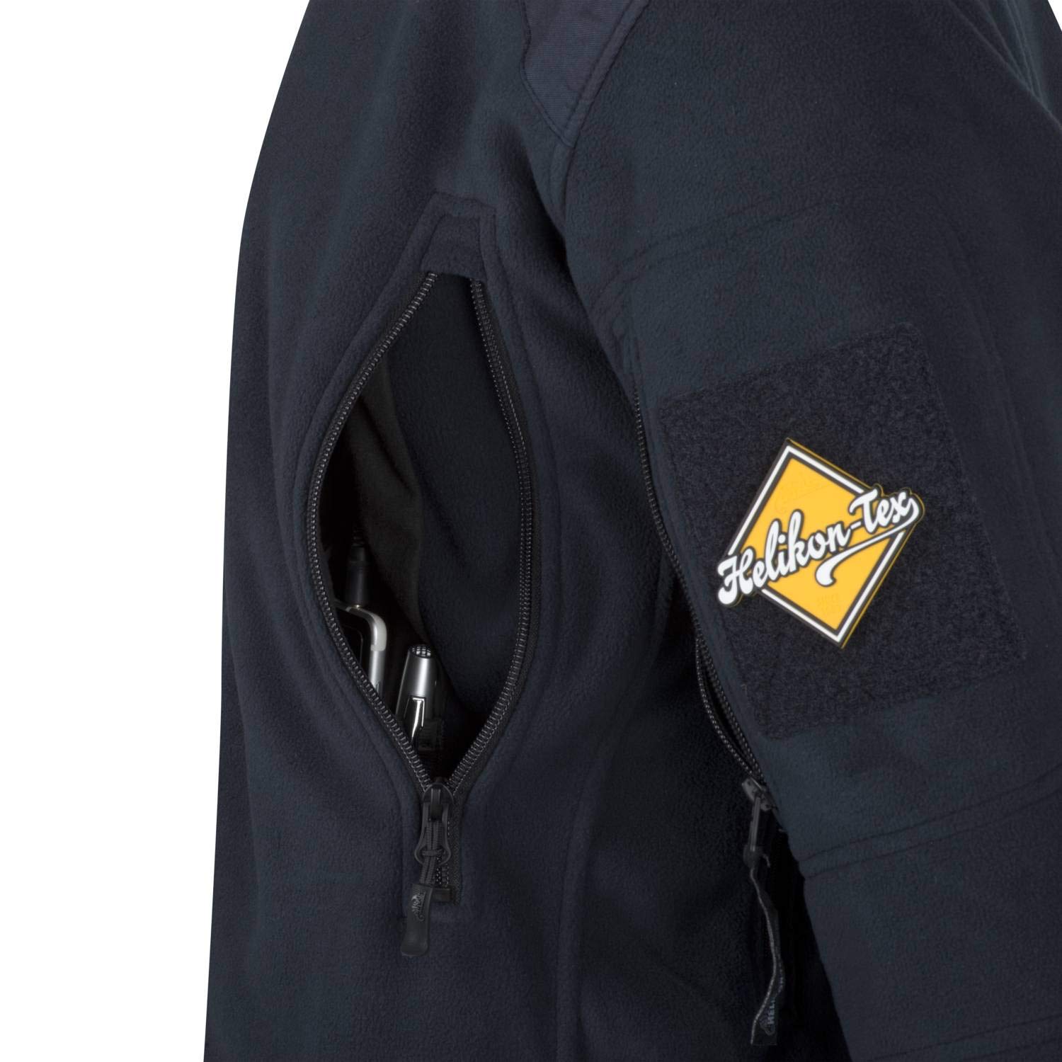 Helikon-Tex Liberty Dicke Fleecejacke, Schwarz