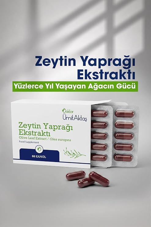 Dr. Ümit Aktaş Olive Leaf Extract - 60 Capsules