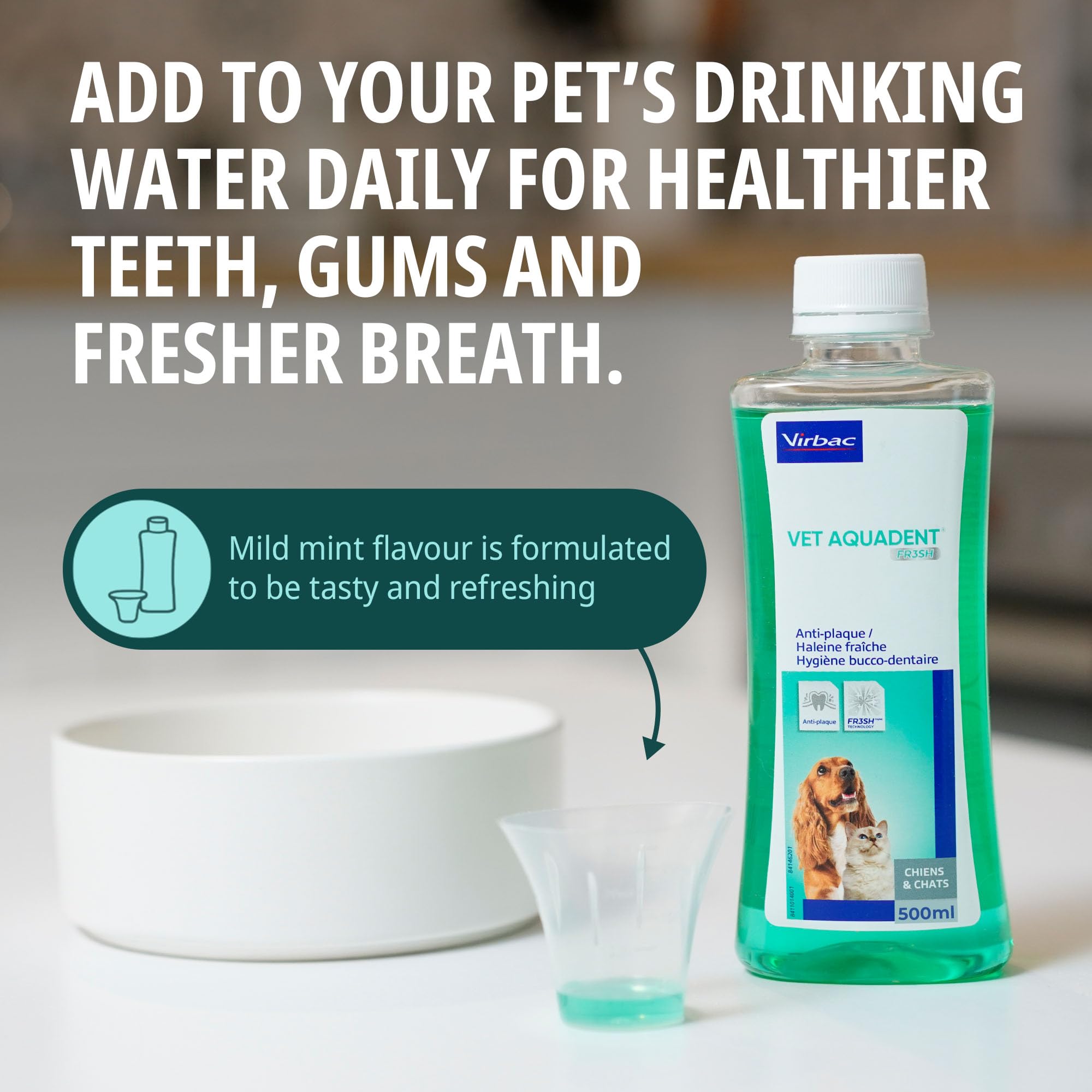 Virbac - Vet Aquadent, 500ml