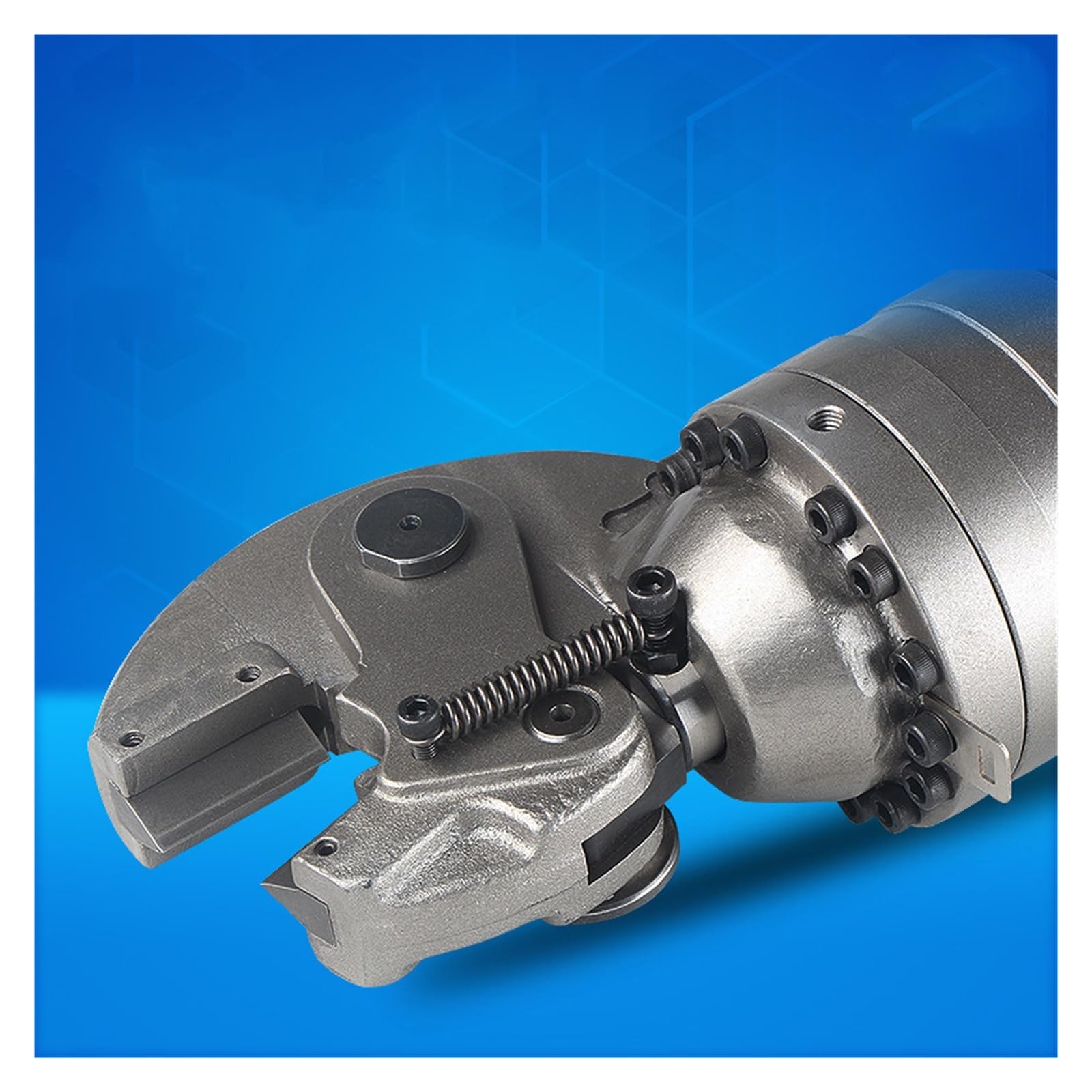 - Elektryczny Hydrauliczny Przecinak Do Prętów Stalowych, Akumulatorowa Maszyna Cięcia SC-16C, Szczypce Zaciskania Narzędzi Hydraulicznych Hydrauliczne szczypce do cięcia i zaciskania(Silver)