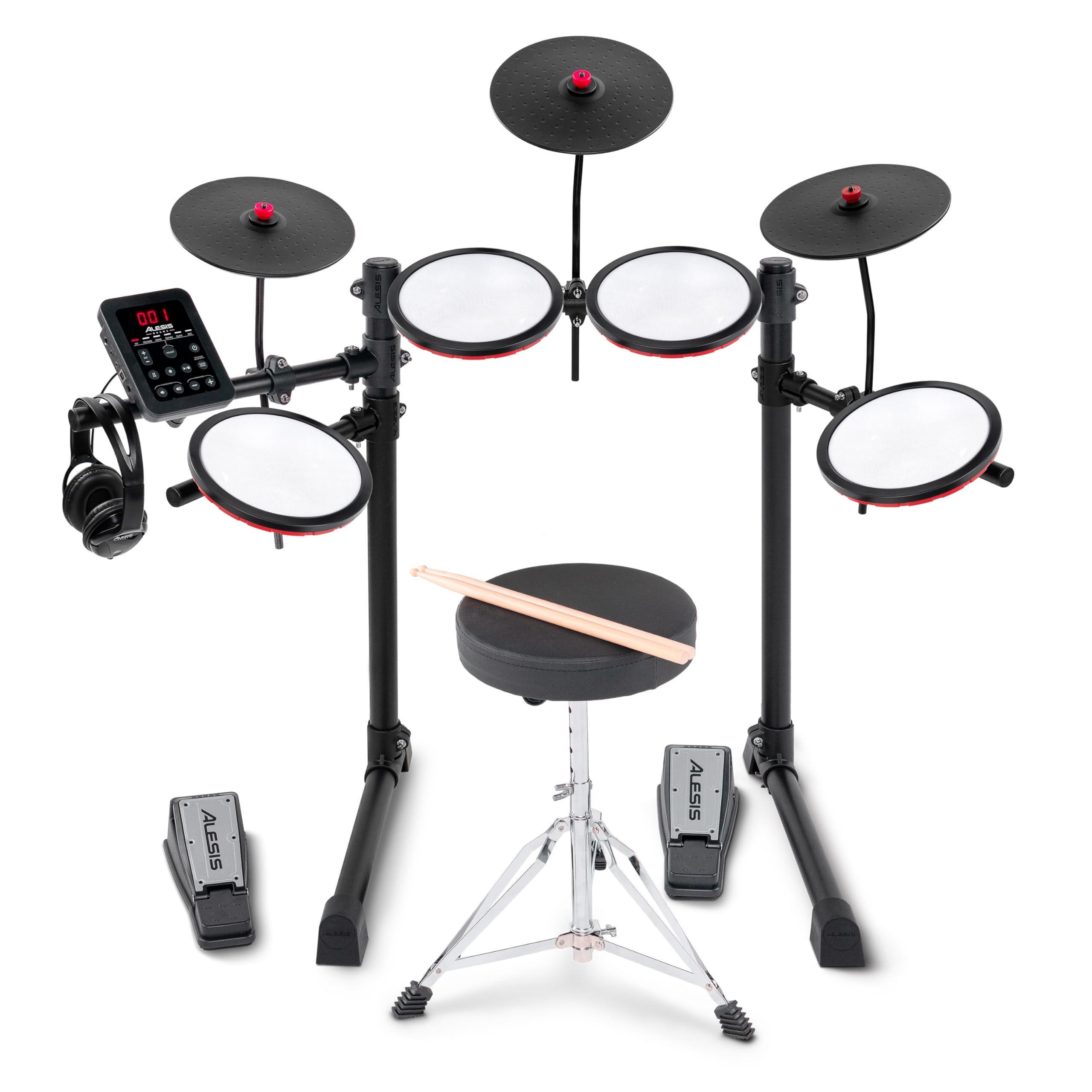 Amazon.co.jp: Alesis Turbo Max 電子ドラムセット 静音性の高い8