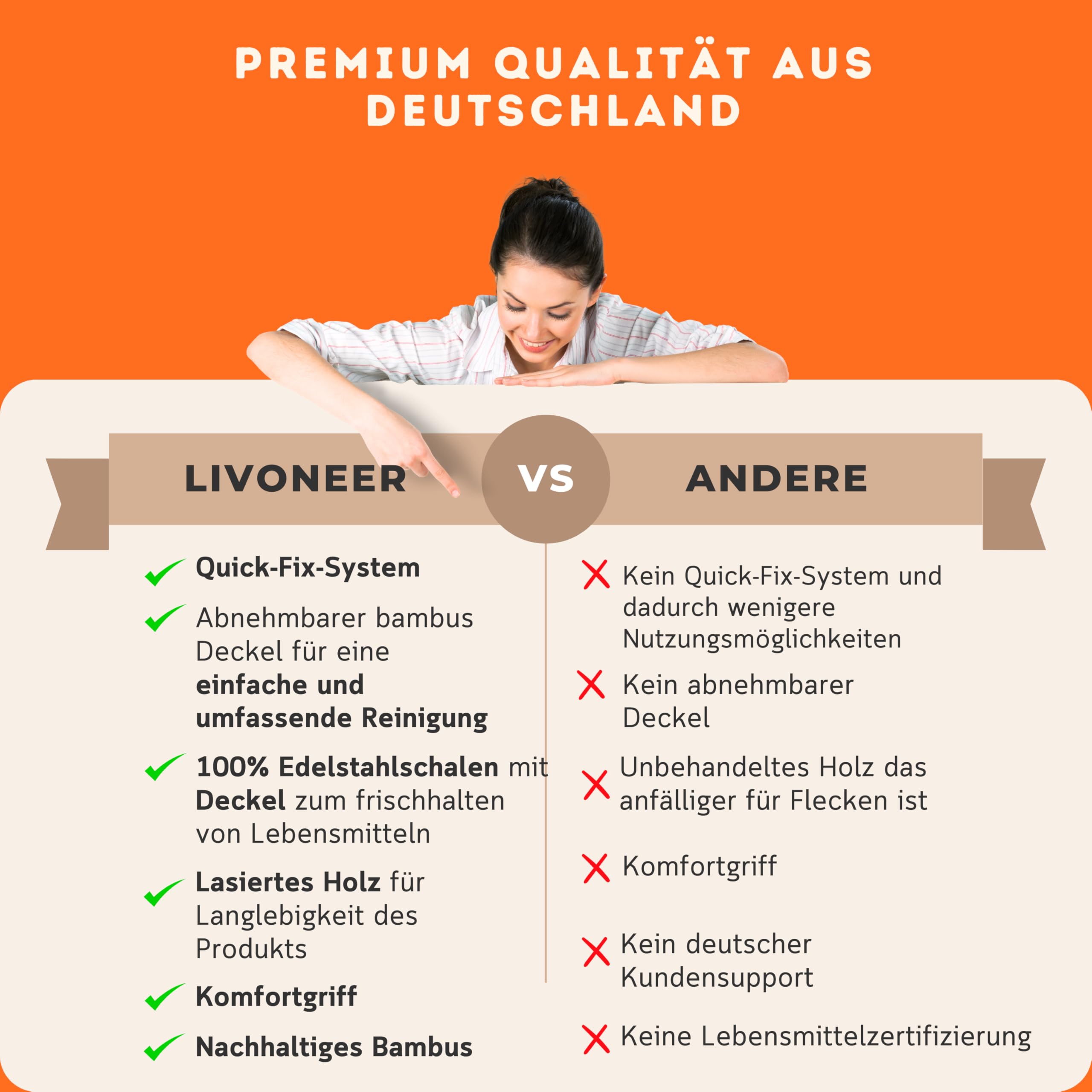 Couchbar Robuste Premium Snackbox I Einteilbares Tablett inkl. abnehmbarer Deckel, 2XL Snackschalen, Getränkehalter mit Untersetzer & Handyhalterung Couch für gemütliche Abende, Geschenkbox