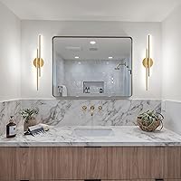 Vista 6 de EDISLIVE Dimmable Modern LED Vanity Light Fixtures Bathroom Vanity Wall Lighting, 23.6 in Mirror Vanity Lighting Fixtures for Bathroom Bedroom