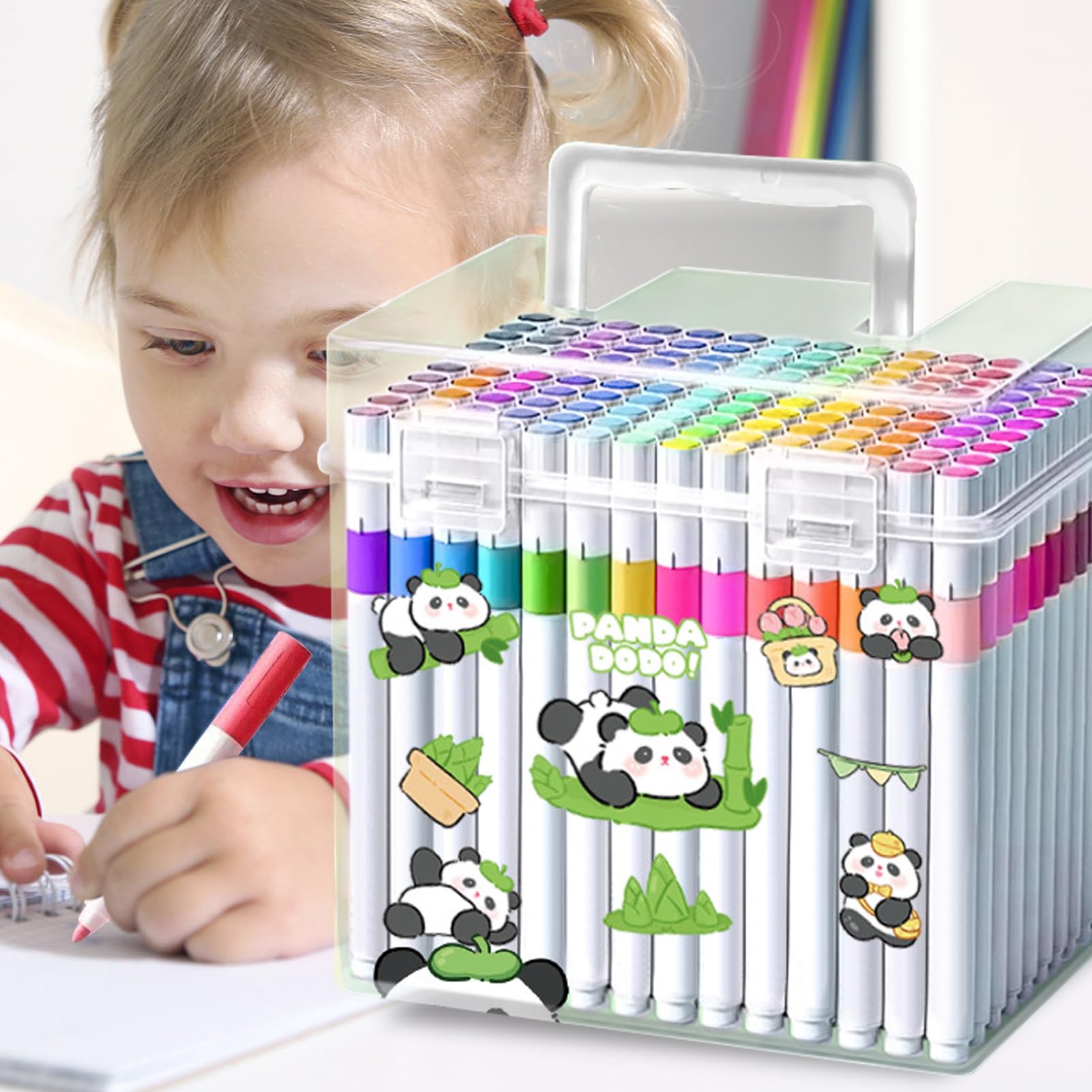 Genérico Set di pennarelli acrilici per bambini | Pennarelli impermeabili divertenti per classe, viaggi, Pasqua e attività per bambini