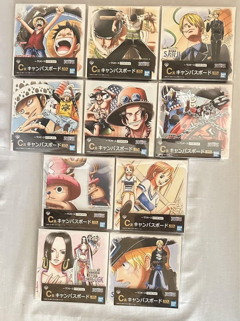 Amazon.co.jp: ワンピース STORYAGE キャンバスボード 全10種セット