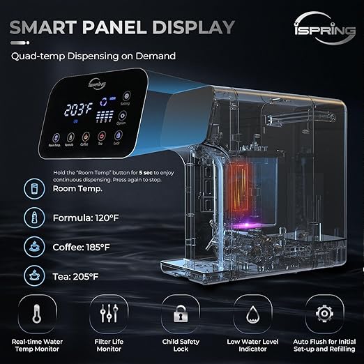 Sistema RO iSpring RCD100 5 Etapas con UV miniatura 4