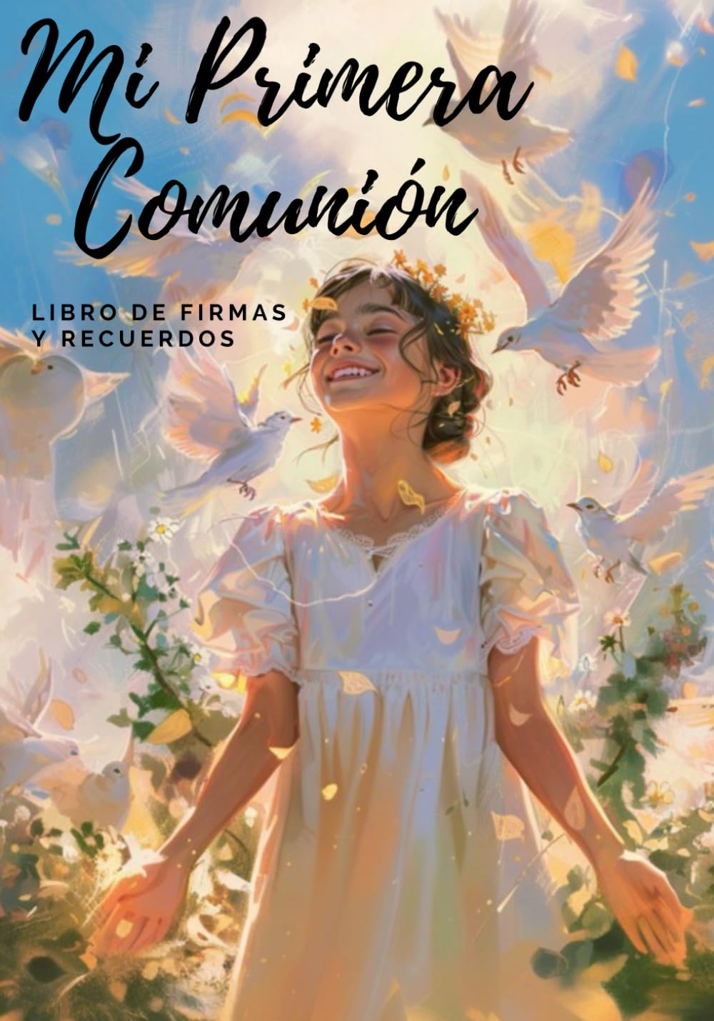 Mi primera Comunión: Libro de Firmas y Recuerdos