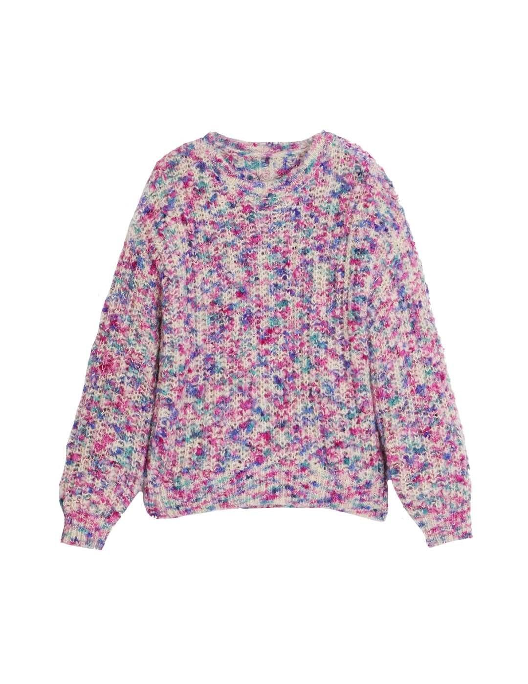 Desigual Bluza sportowa Dziewczynki Girl Flat Knit Pullover