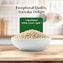 Amazon Brand - Vedaka Unpolished White Urad Dal Split | 1 Kg | Naturally Rich In Protein | No Cholesterol & No Additives gallery image