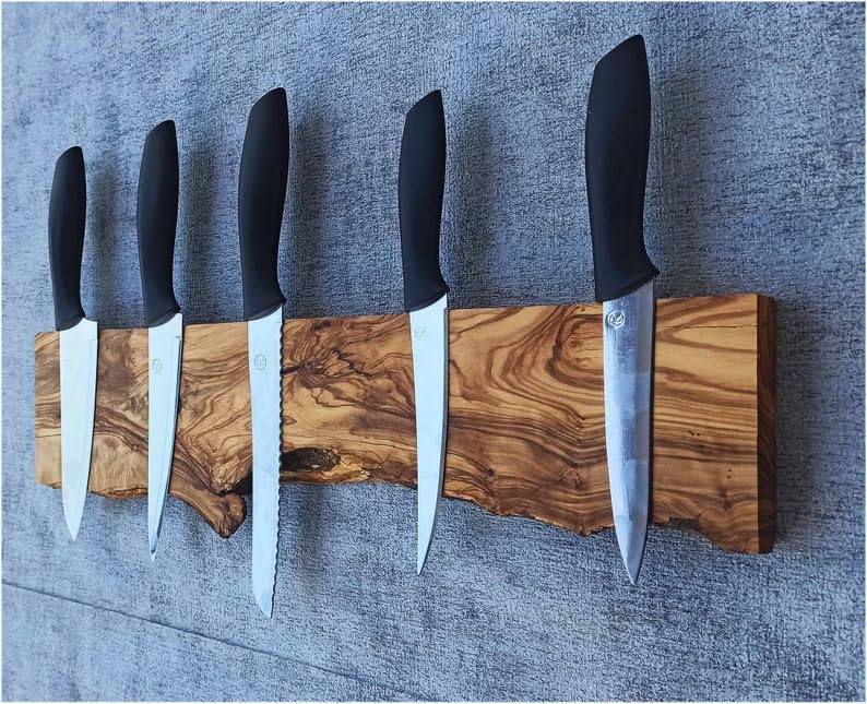 Magnetic Knife Rack, Knife Holder, Knife Bar, Storage For Wall, Knife Rack