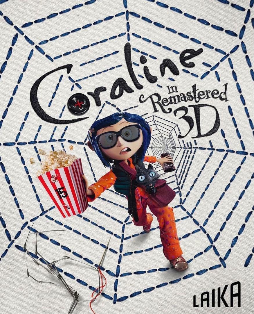 US劇場限定 コラライン 15周年 ポップコーンバケット&3Dドリンク