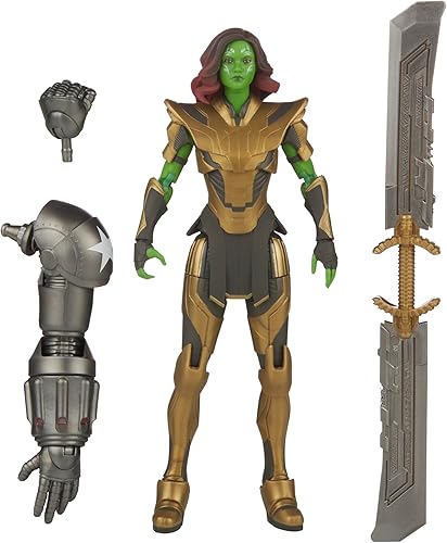 Marvel Legends Series Warrior Gamora, What If... Figuras de acción coleccionables de 6 pulgadas, a partir de 4 años