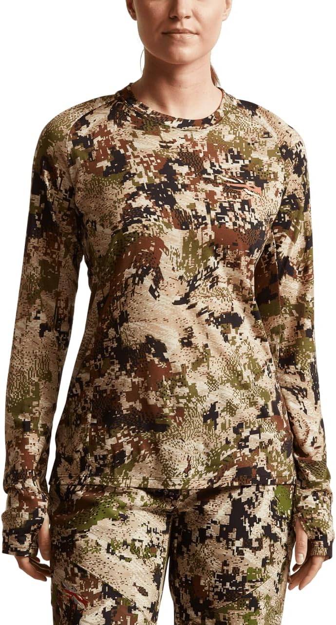 SITKA Gear Women's Core Merino 120 LS Crew Shirt - Image 2