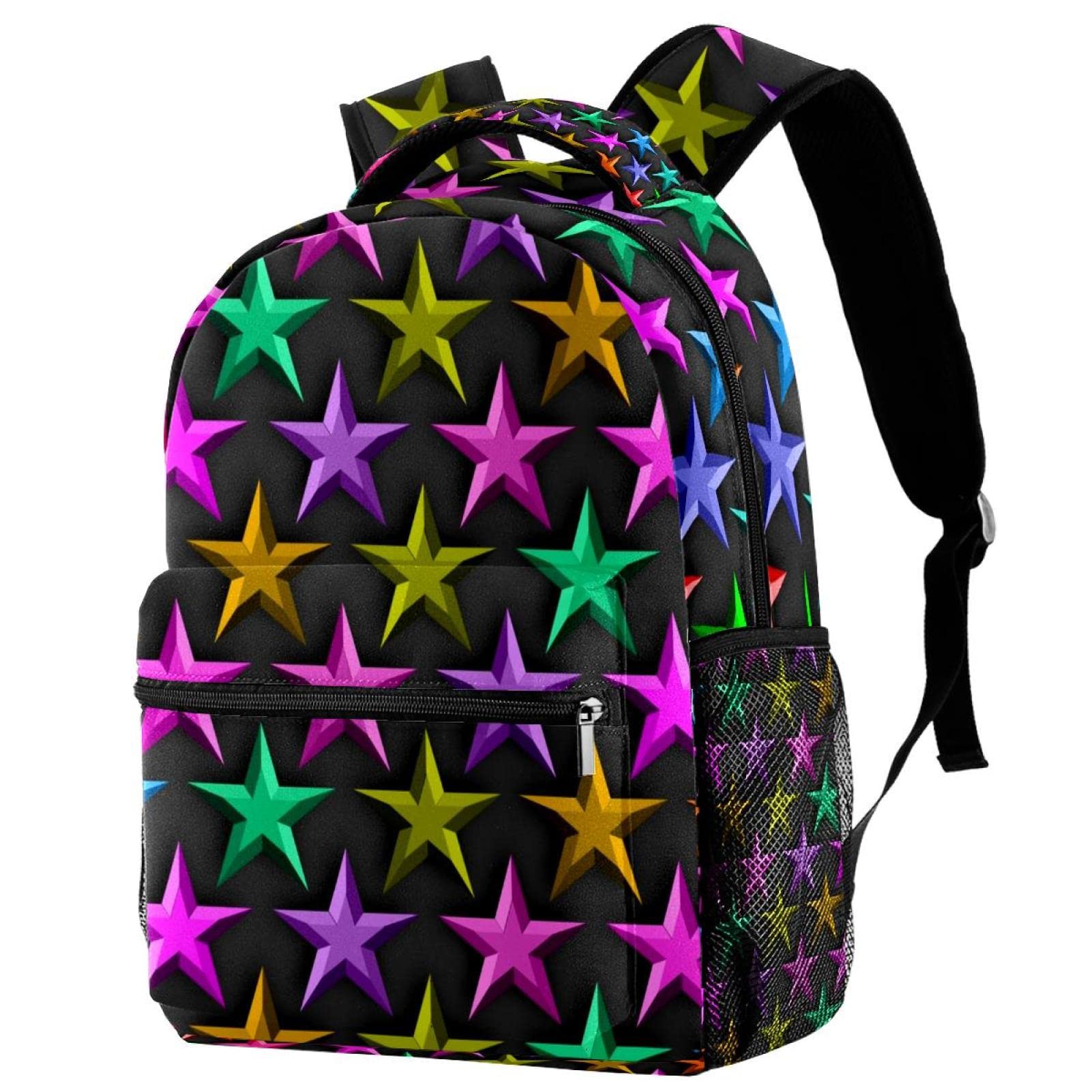Mochila al aire libre con patrón de estrellas para tus escapadas 7