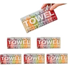 flintronic 70Pcs Disposable Compressed Towels, 70PCS Portable Face Towel, Compressed Portable Wash Cloths for Travel, Beauty Salon, Camping, Hiking, Home and Outdoor Sports