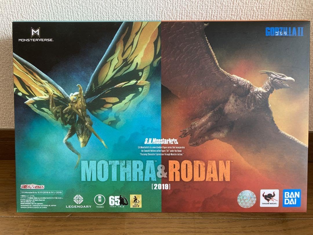 Amazon.co.jp: S.H.MonsterArts モスラ（2019）＆ラドン（2019 