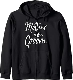 Matching Bridal Party Gifts for Family Mother of the Groom Zip Hoodie