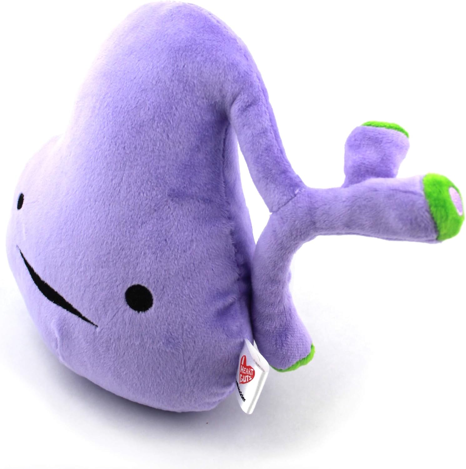 I Heart Guts Gallbladder Plush Toy - 8" Organ Stuffed Animal - Gallbladder Removal Surgery Recovery Gifts, Gallstone Get Well Gift, Funny Post-Op Must-Have - Image 6
