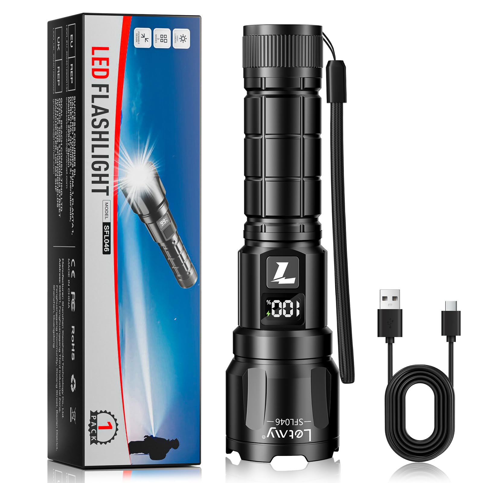 充電式LEDハンディライト 500ルーメン IP65 ハタヤ Amazon.co.jp: DuraBrite 懐中電灯 ハンディライト LEDライト