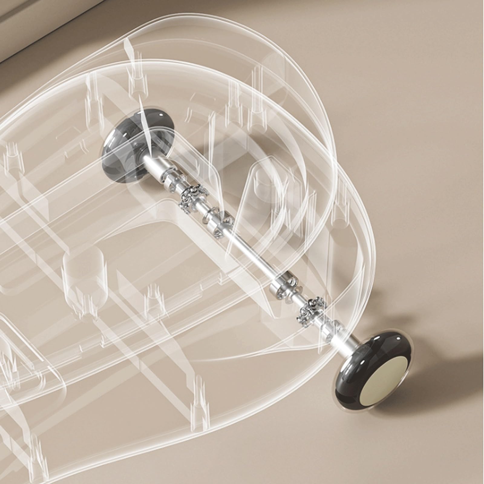 Auto oscillante con luce musicale, antiribaltamento, altalena for auto, ruota silenziosa e lampeggiante, dai 3 mesi in su triciclo