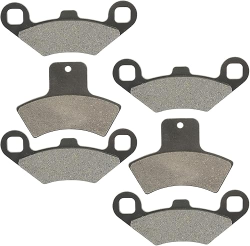 Para Pastillas de freno delanteras y traseras para Polaris Scrambler 400L 1997 98 99 Xpedition 325 2000 Mod-ZTF1-17215